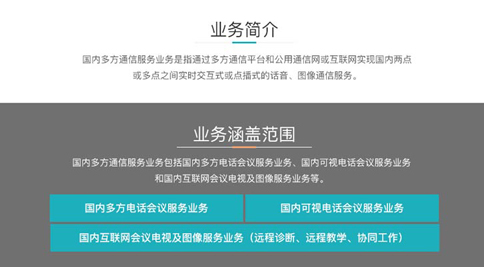 国内多方通信资质
